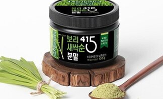 새싹 사이로(415) 사랑이 보리 새싹순 415 분말 제품 홍보 사진