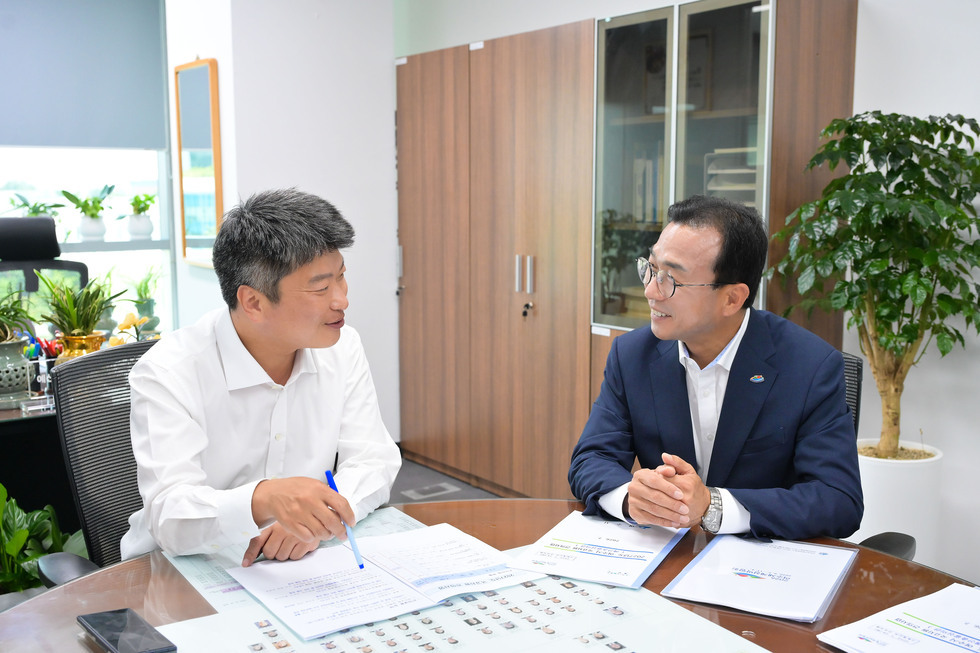 2027년 국비확보 위해 기획예산처 방문(2026.07.28.)