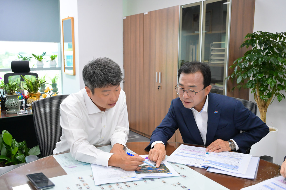 2027년 국비확보 위해 기획예산처 방문(2026.07.28.)