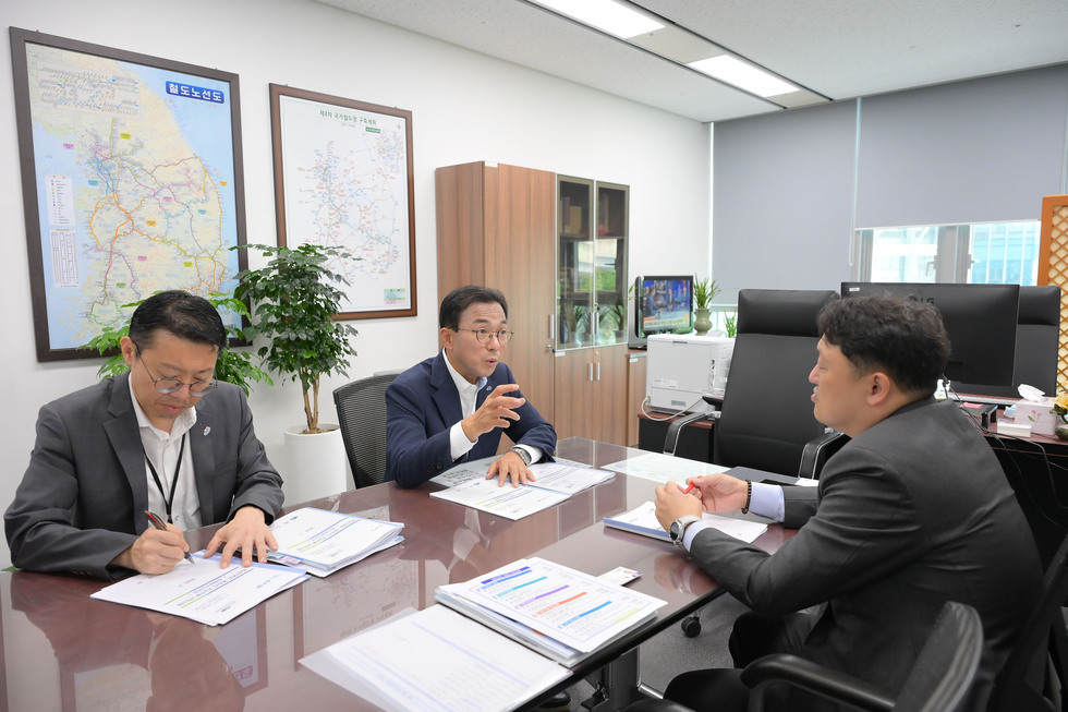 2027년 국비확보 위해 기획예산처 방문(2026.07.28.)
