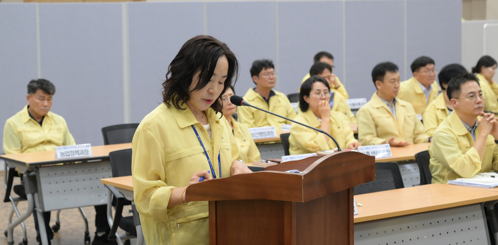 을지연습 경과보고회