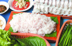 하모 사시미(갯장어)