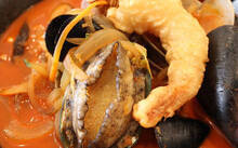 먹음직스러운 짬뽕한그릇