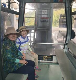 해상케이블카에서 사진한컷!