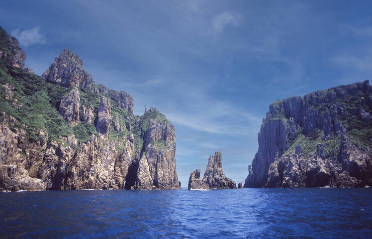 백도 전경