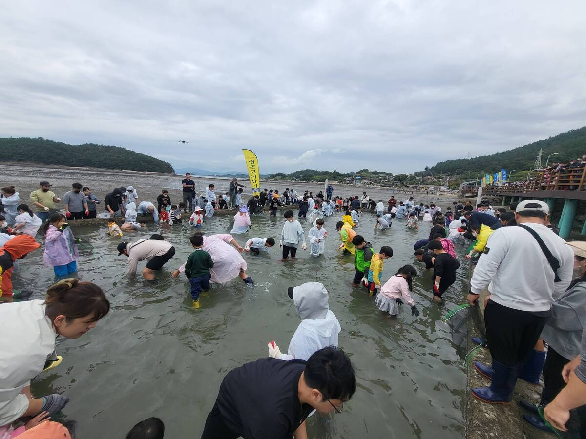 2022년 여수여자만갯벌노을체험행사