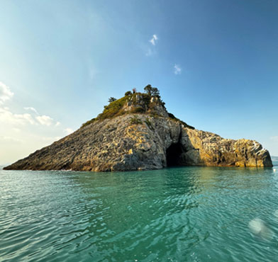 굴등전망대 전경