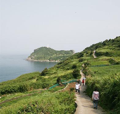 전망대 가는길에 보이는 아름다운 풍경