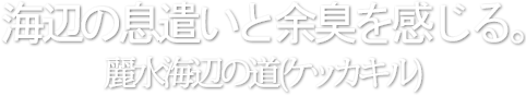 海辺の息遣いと余臭を感じる。麗水海辺の道(ケッカキル)