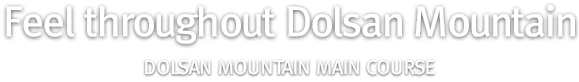 Feel throughout Dolsan Mountain. Dolsan Mountain Main Course