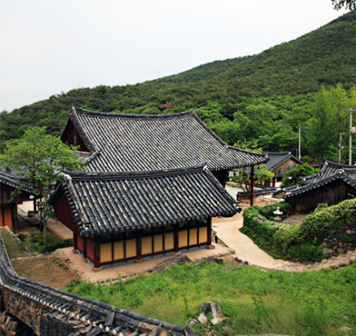 위에서 바라본 고소대 전경