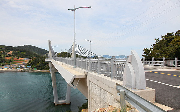 안도대교 가는길