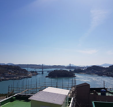 오포대에서 바라보는 경치 1