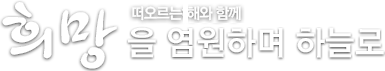 떠오르는 해와 함께 희망을 염원하며 하늘로